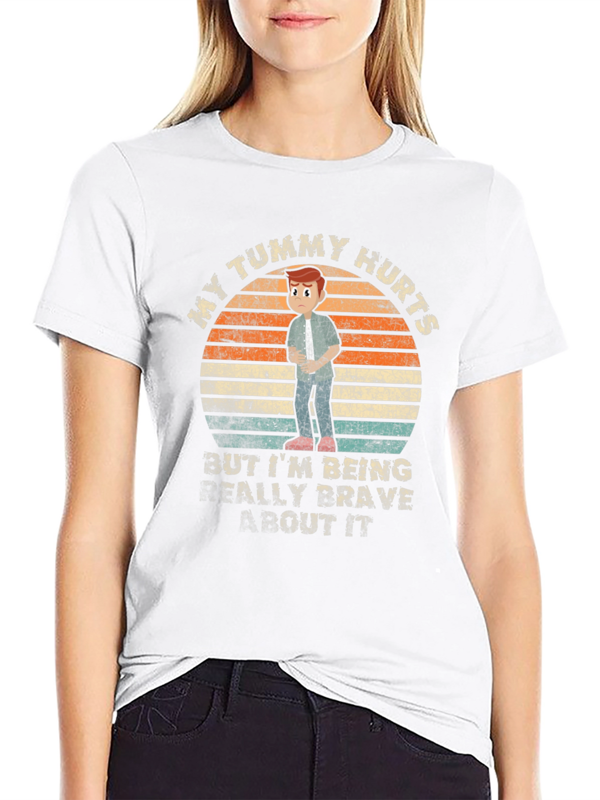 My Tummy Hurts Brave T-Shirt