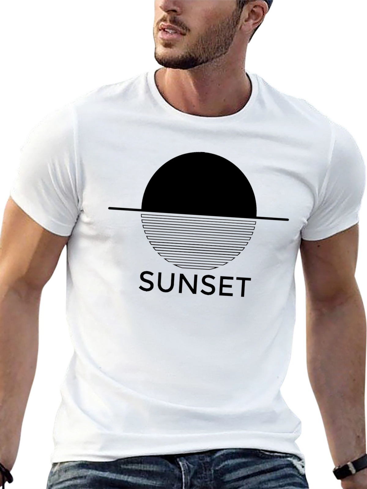 Sunset Graphic Tee - Stylish and Comfortable