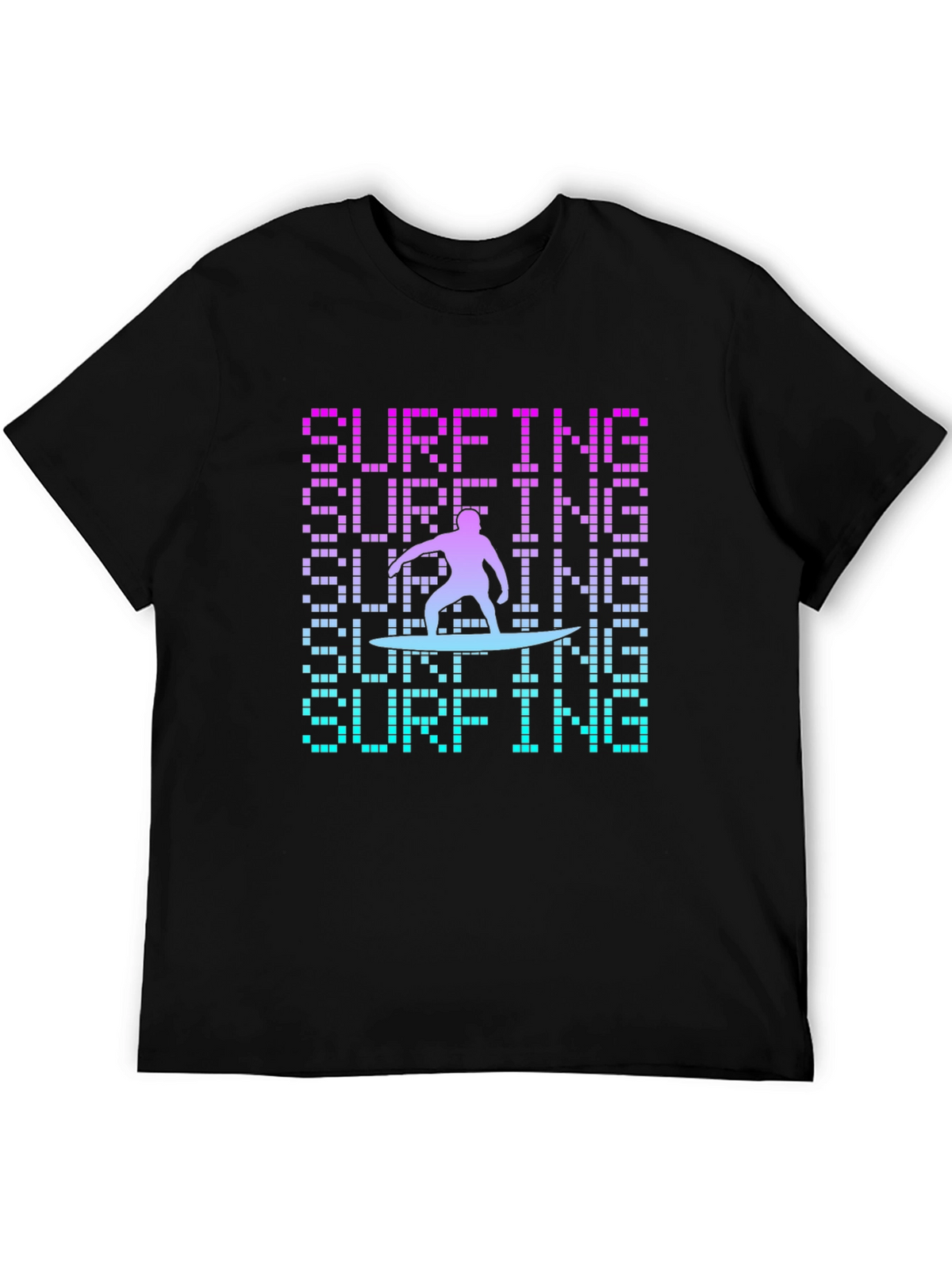 Surfing Graphic T-Shirt - Cool Design