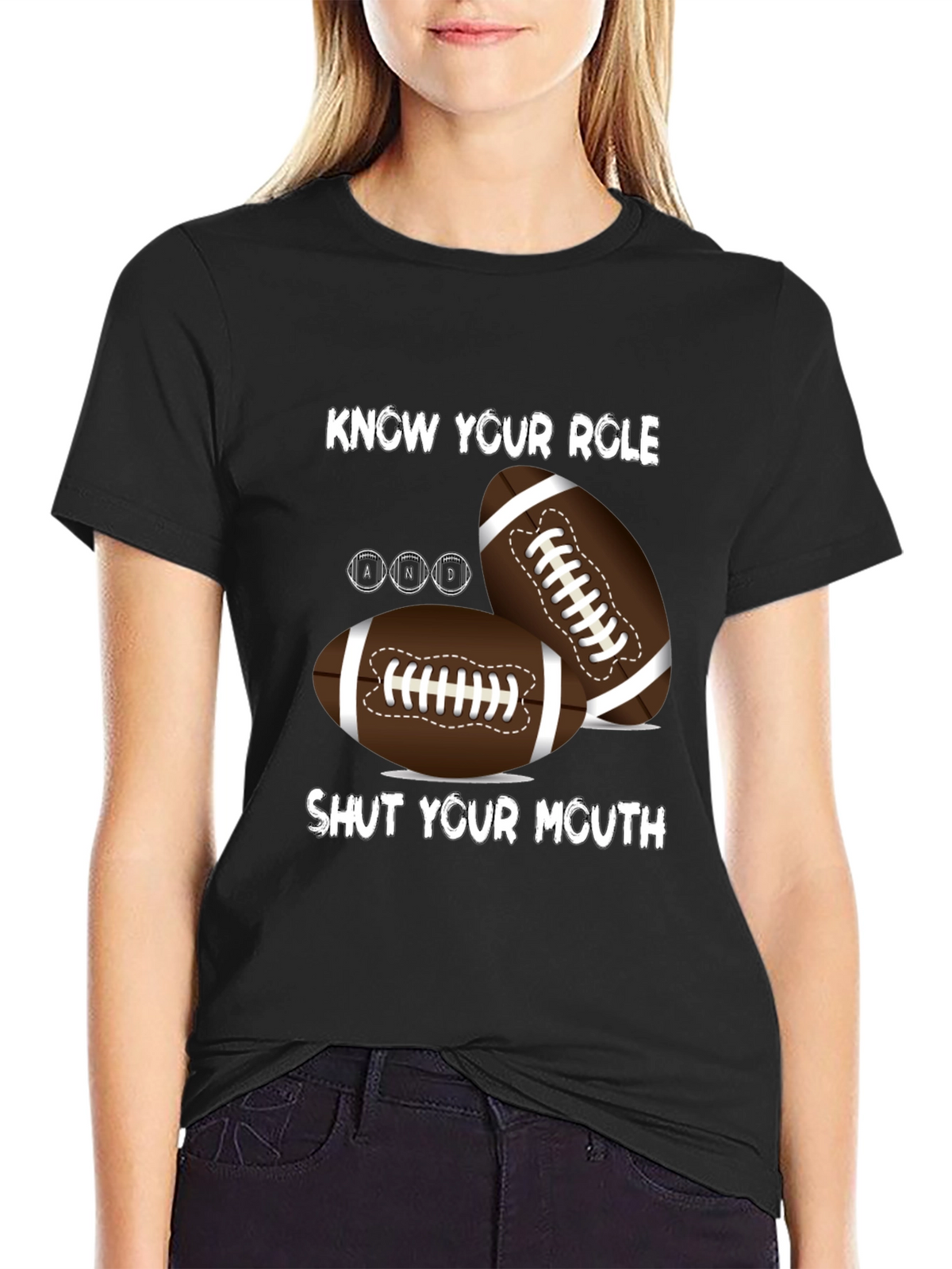 Know Your Role Football T-Shirt