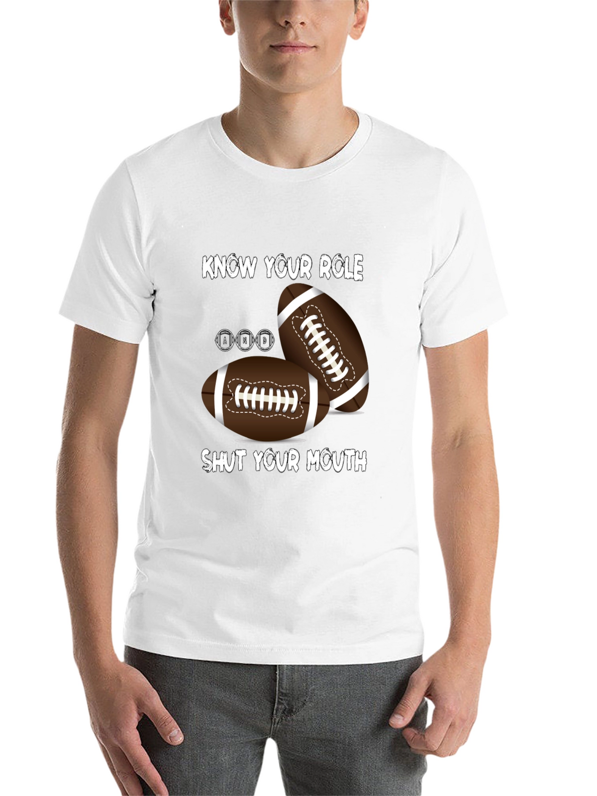 Know Your Role Football T-Shirt