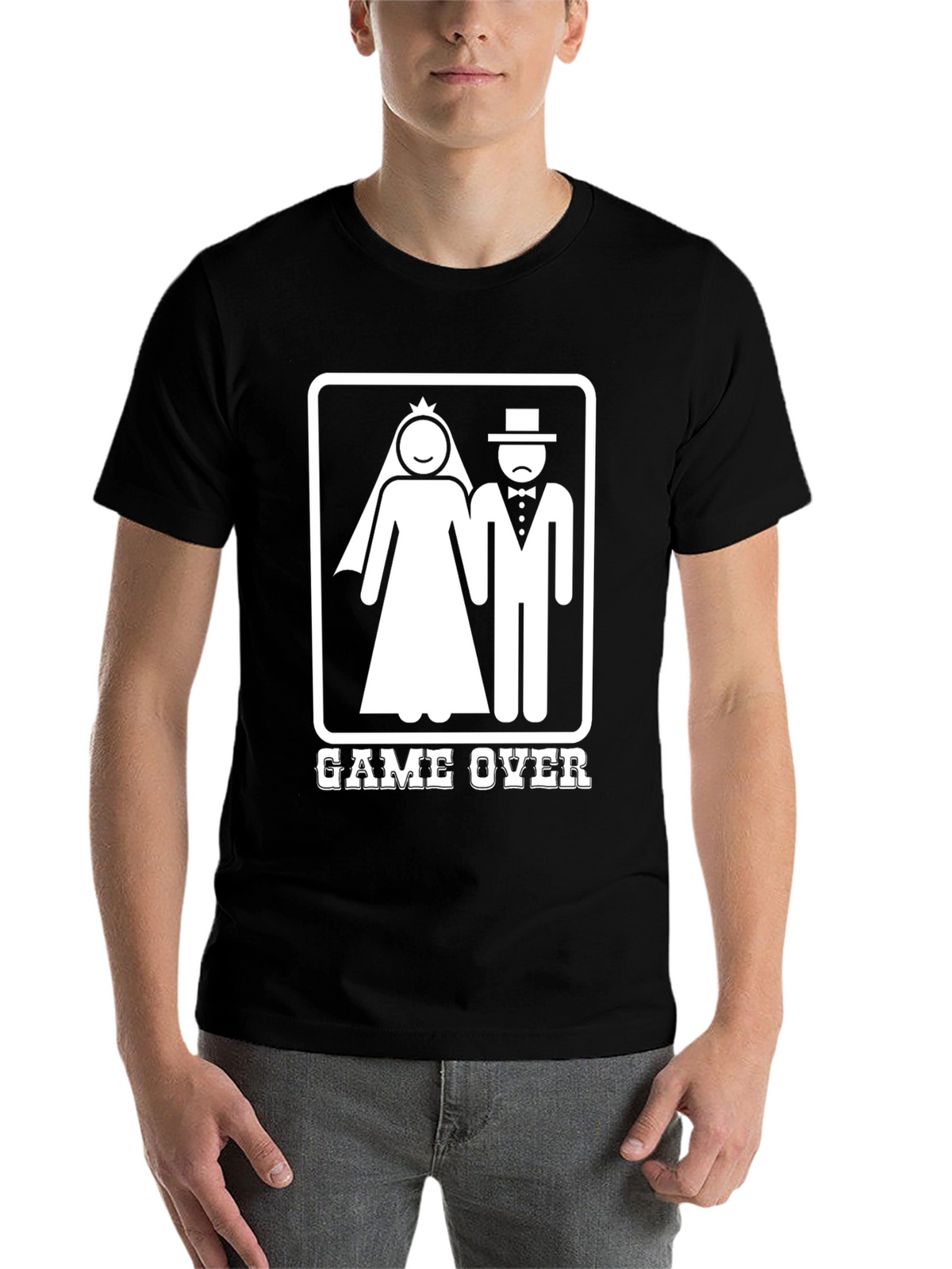 Game Over Wedding T-Shirt - Bachelor Farewell