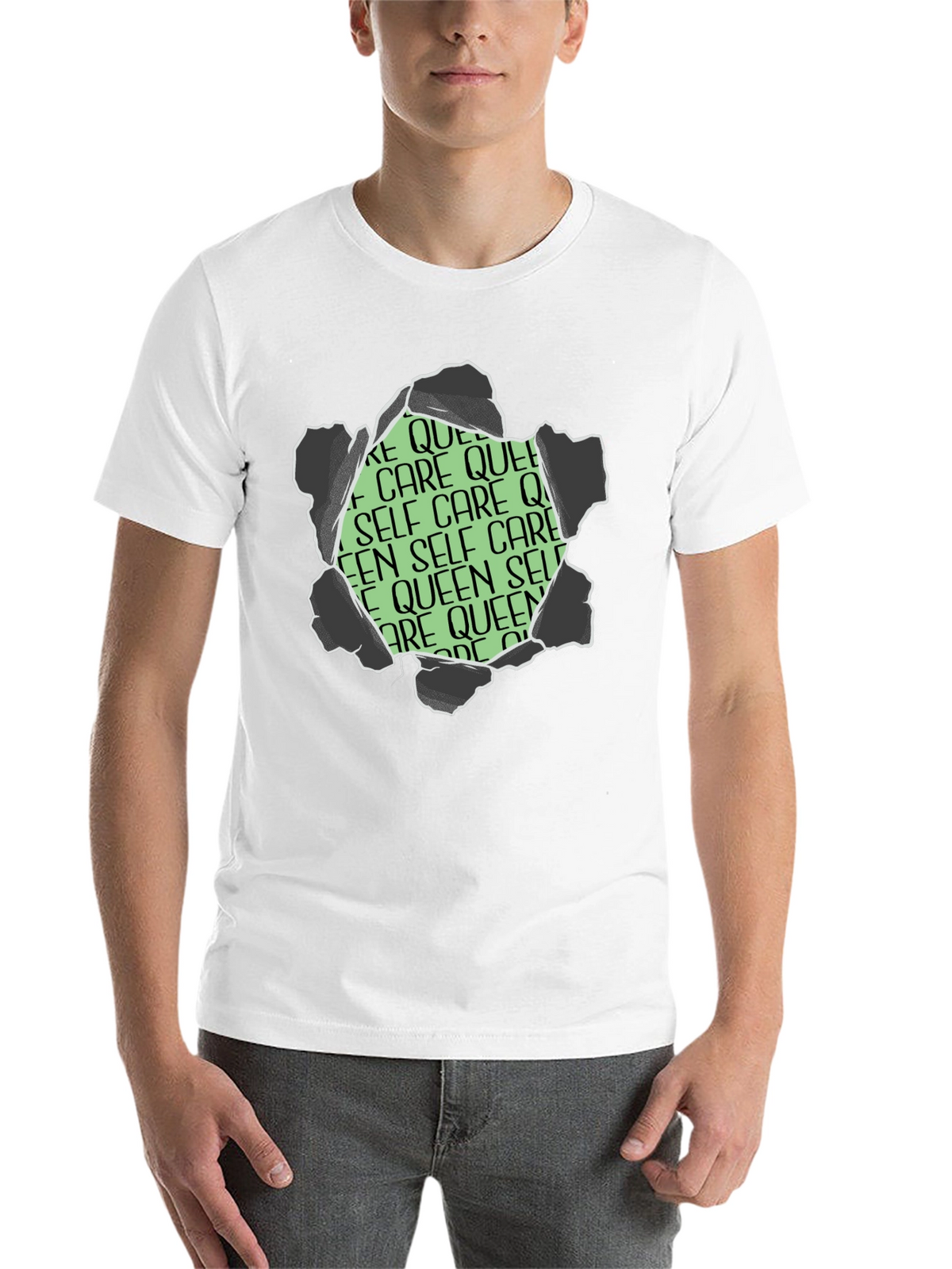 Self Care Queen Graphic T-Shirt - Black