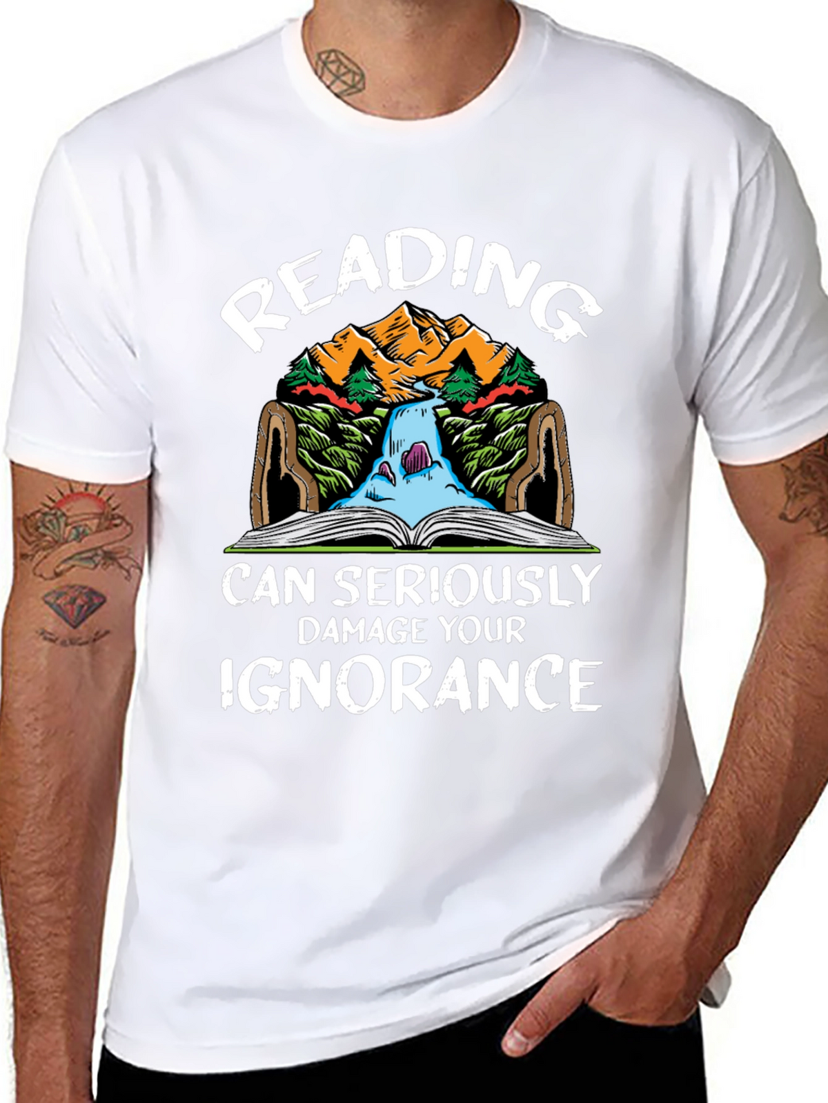 Reading Can Seriously Damage Your Ignorance T-Shirt