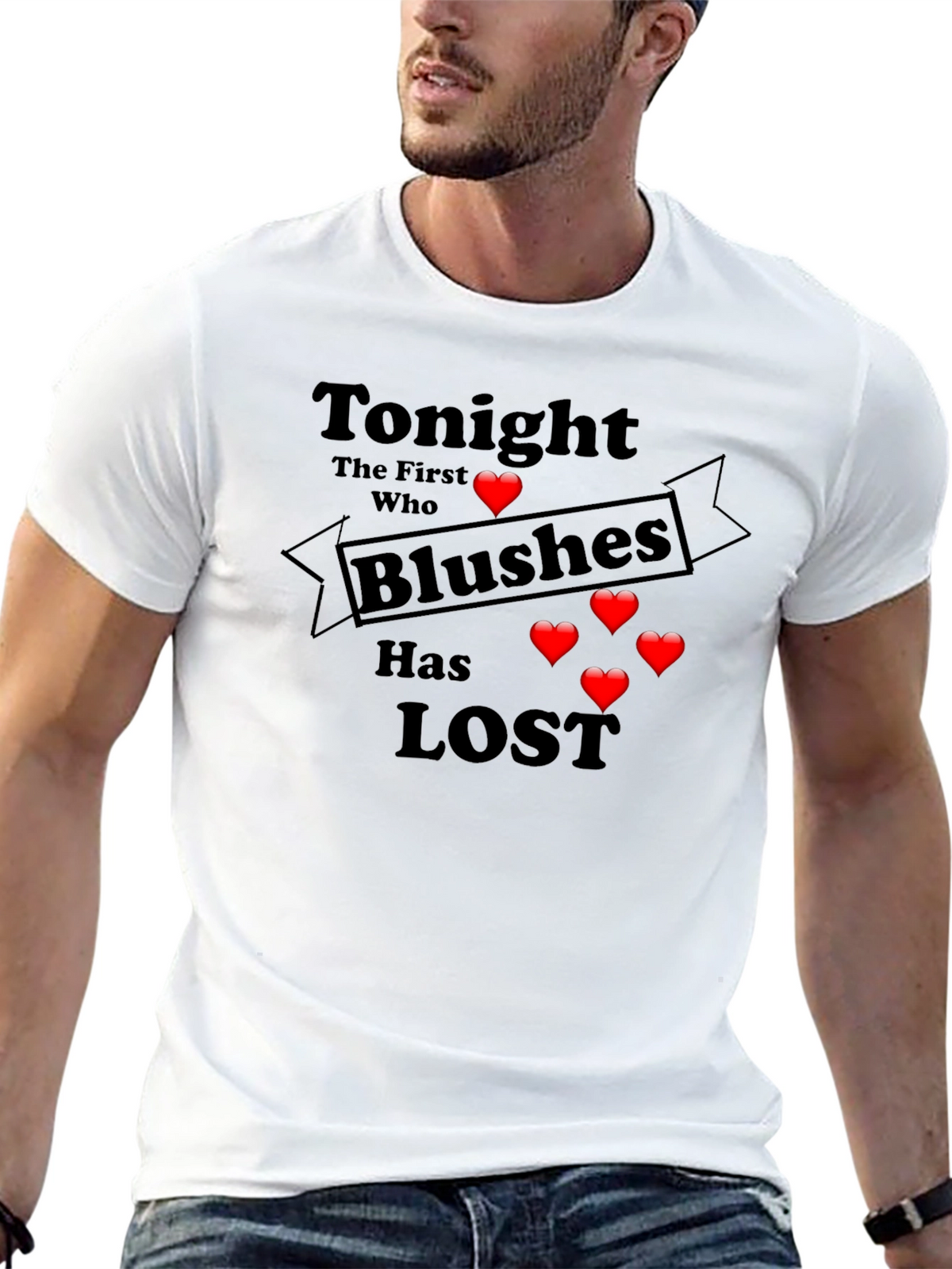 Tonight Who Blushes First Loses T-Shirt