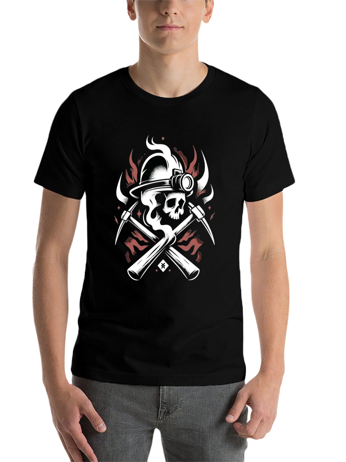Miner Skull T-Shirt