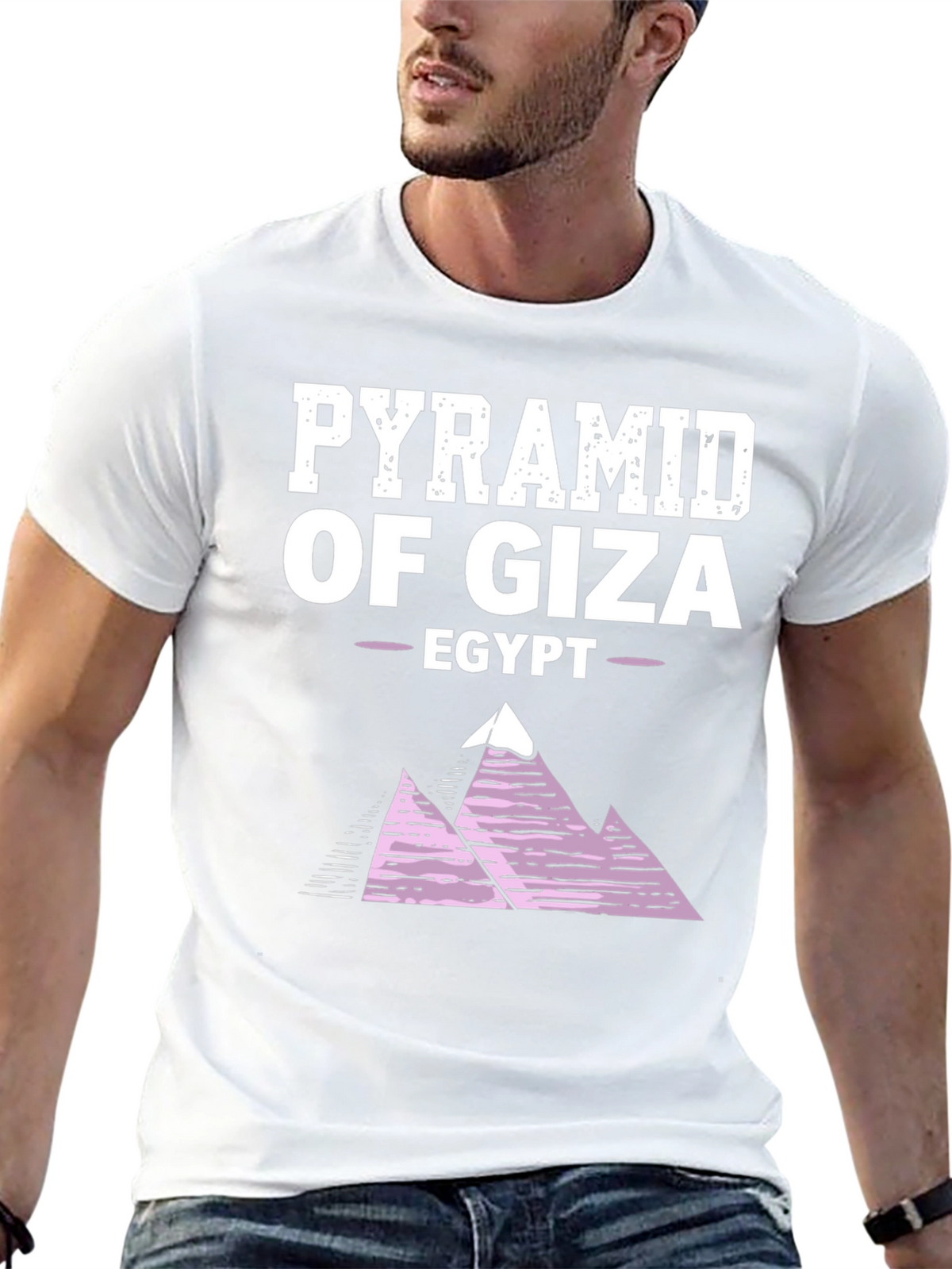 Pyramid of Giza Egypt Graphic T-Shirt