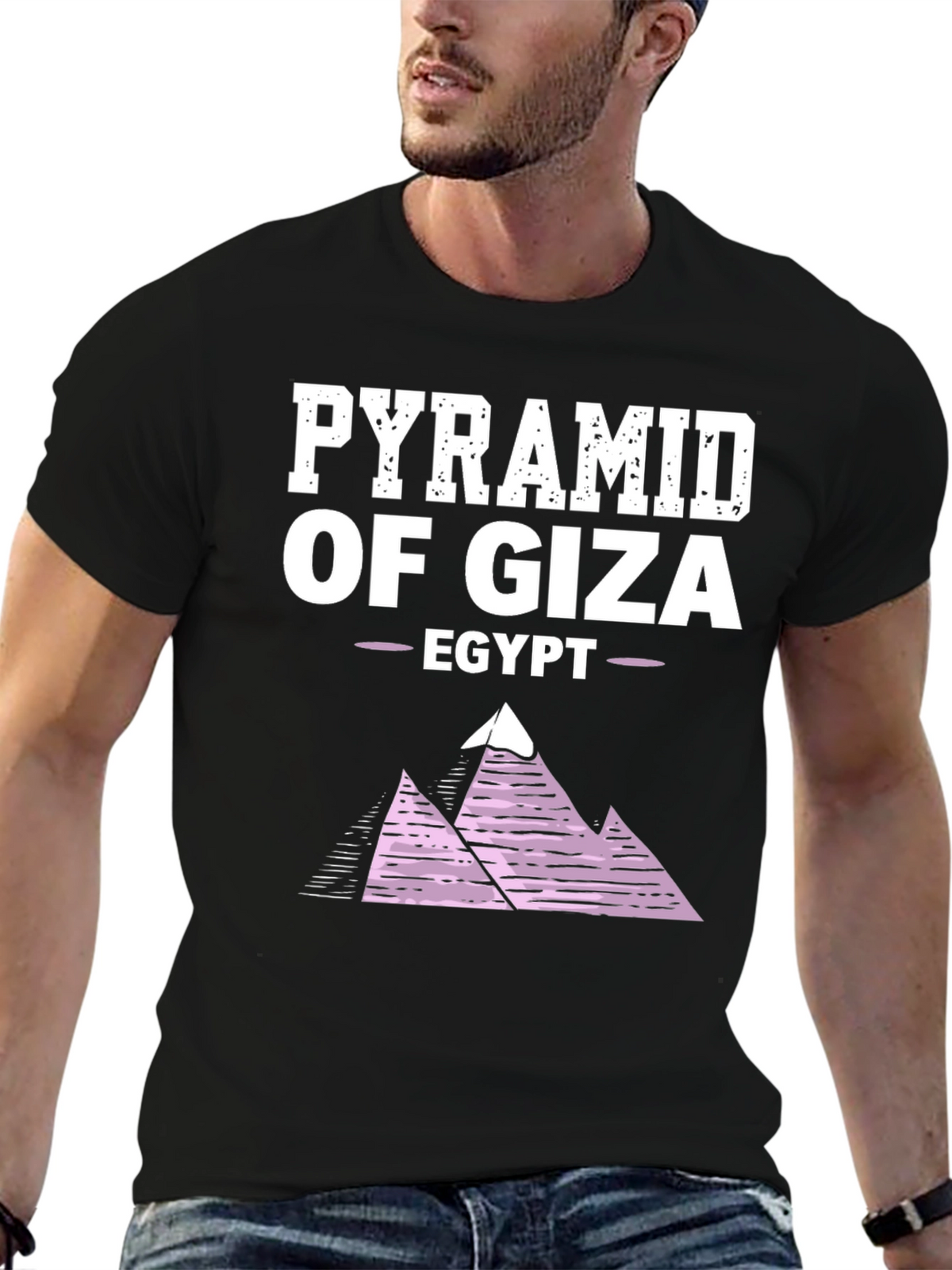 Pyramid of Giza Egypt Graphic T-Shirt