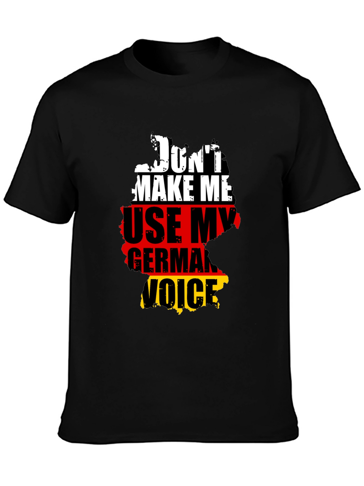 German Voice T-Shirt - Black