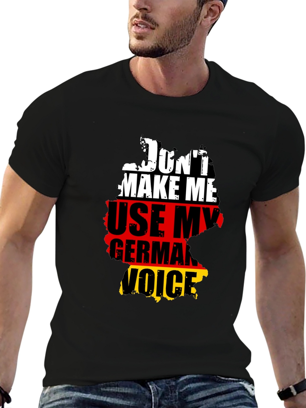 German Voice T-Shirt - Black