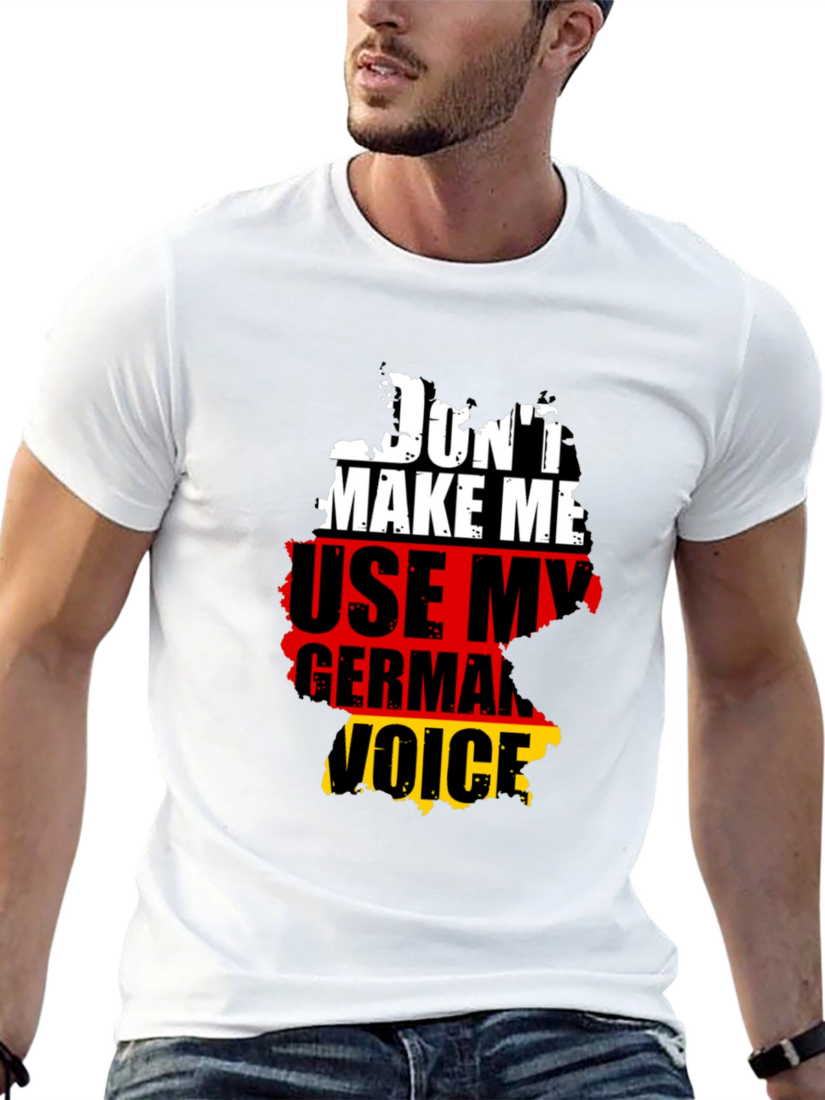 German Voice T-Shirt - Black