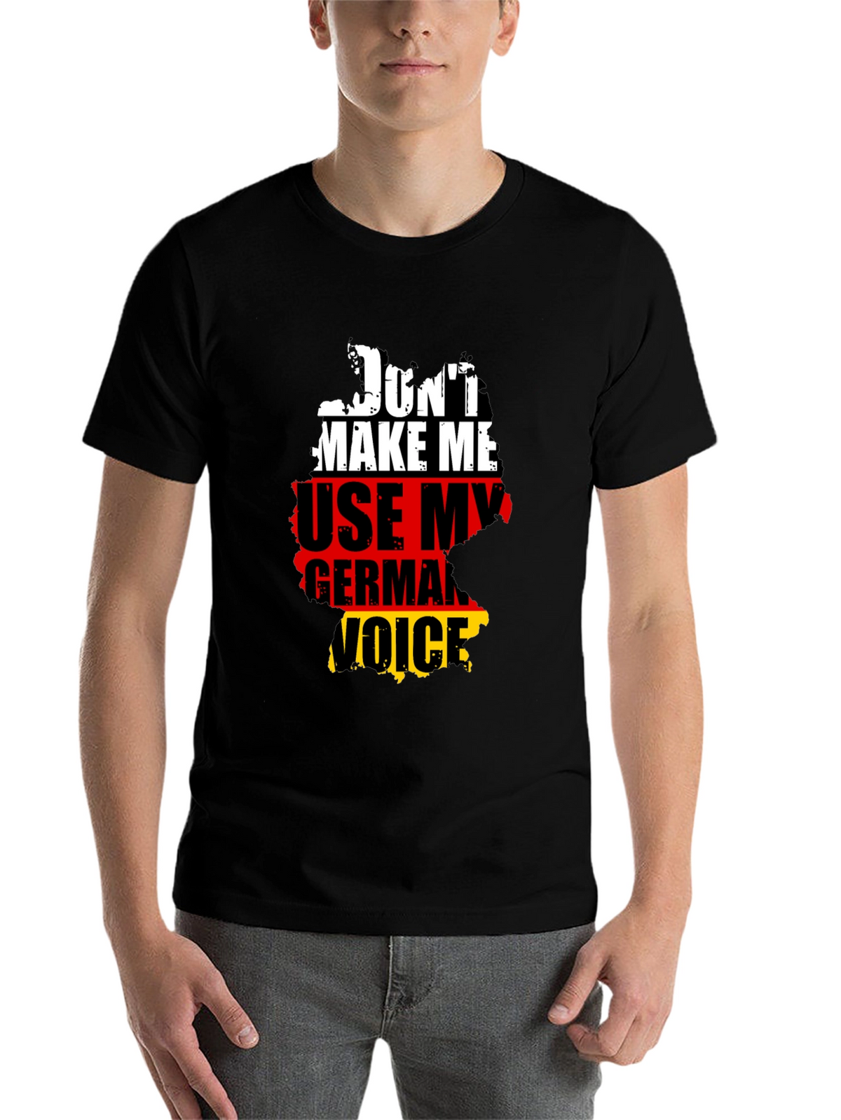 German Voice T-Shirt - Black