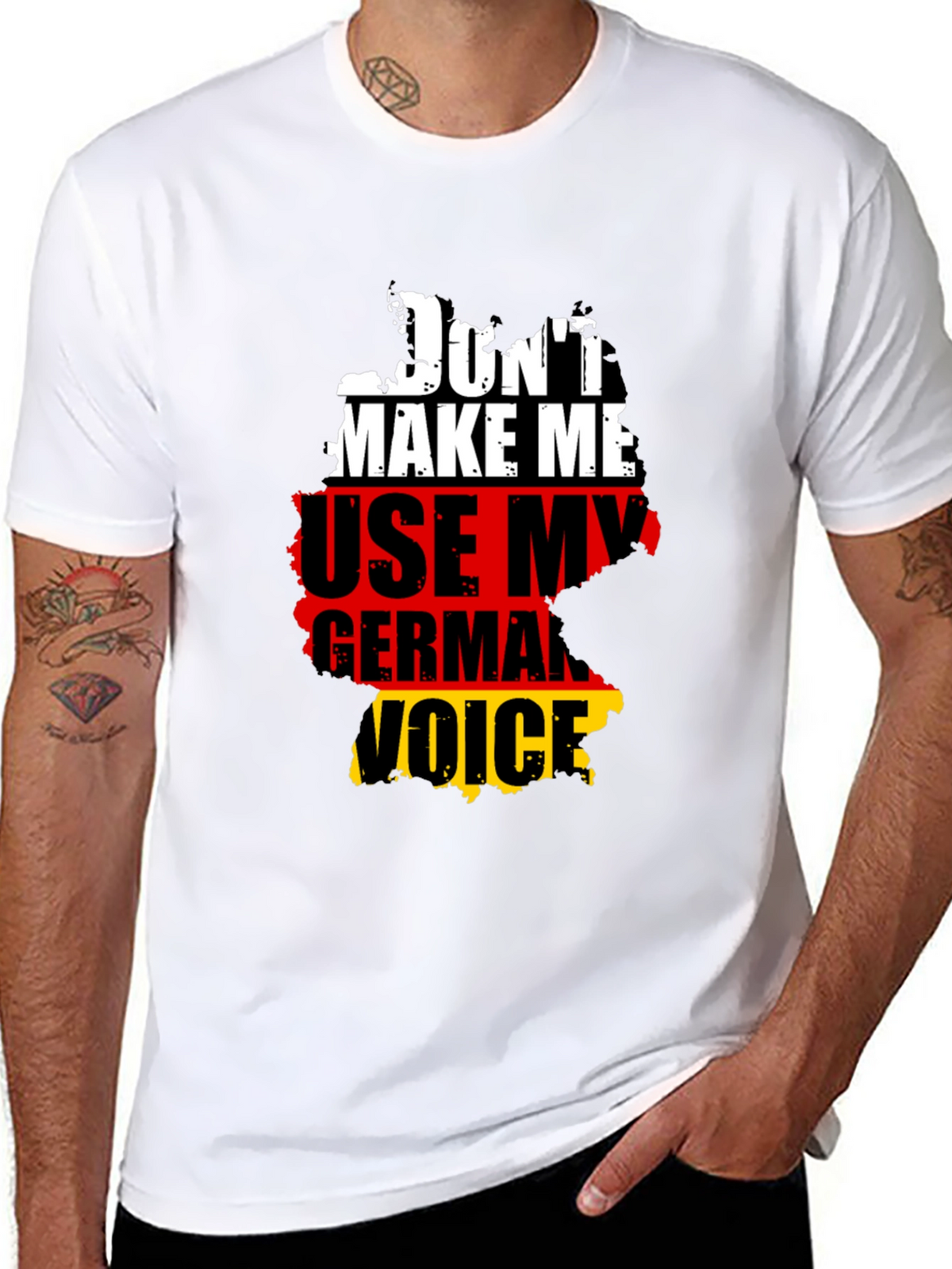 German Voice T-Shirt - Black