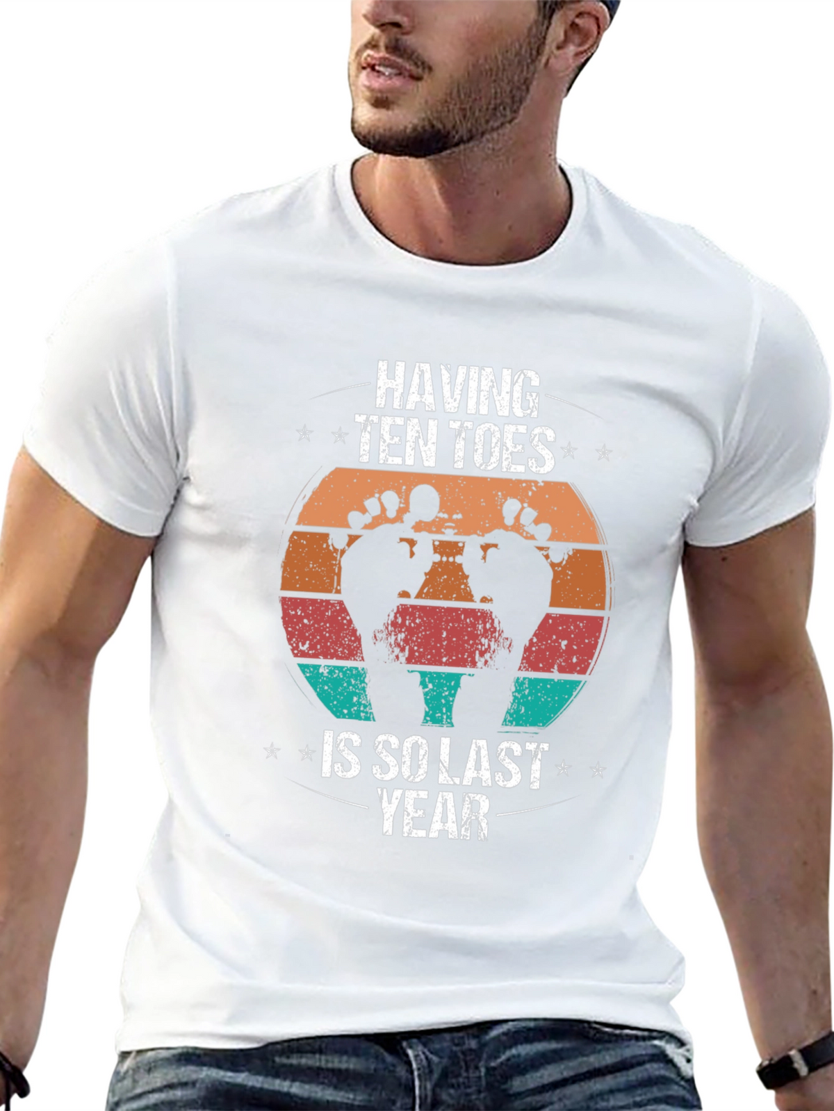 Having Ten Toes Is So Last Year Graphic Tee