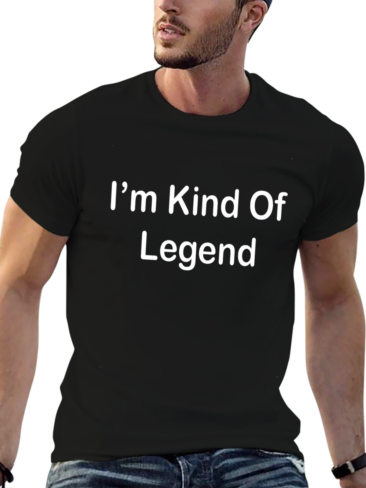 Im Kind Of Legend T-Shirt - Black Cotton Tee