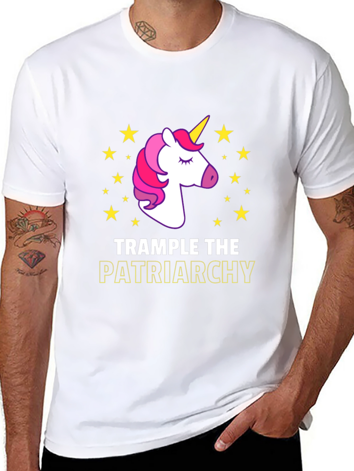 Trample The Patriarchy Unicorn T-Shirt