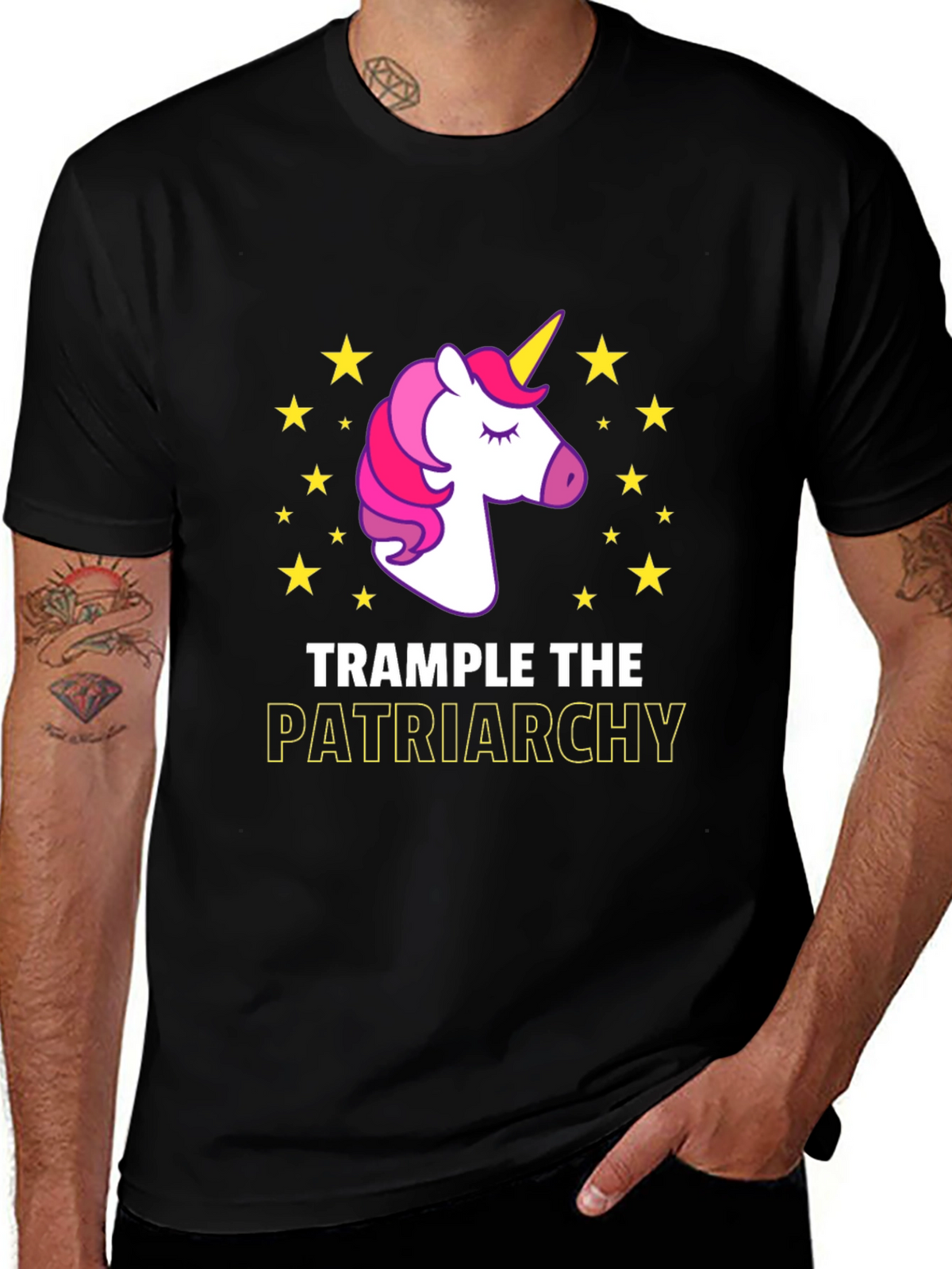 Trample The Patriarchy Unicorn T-Shirt