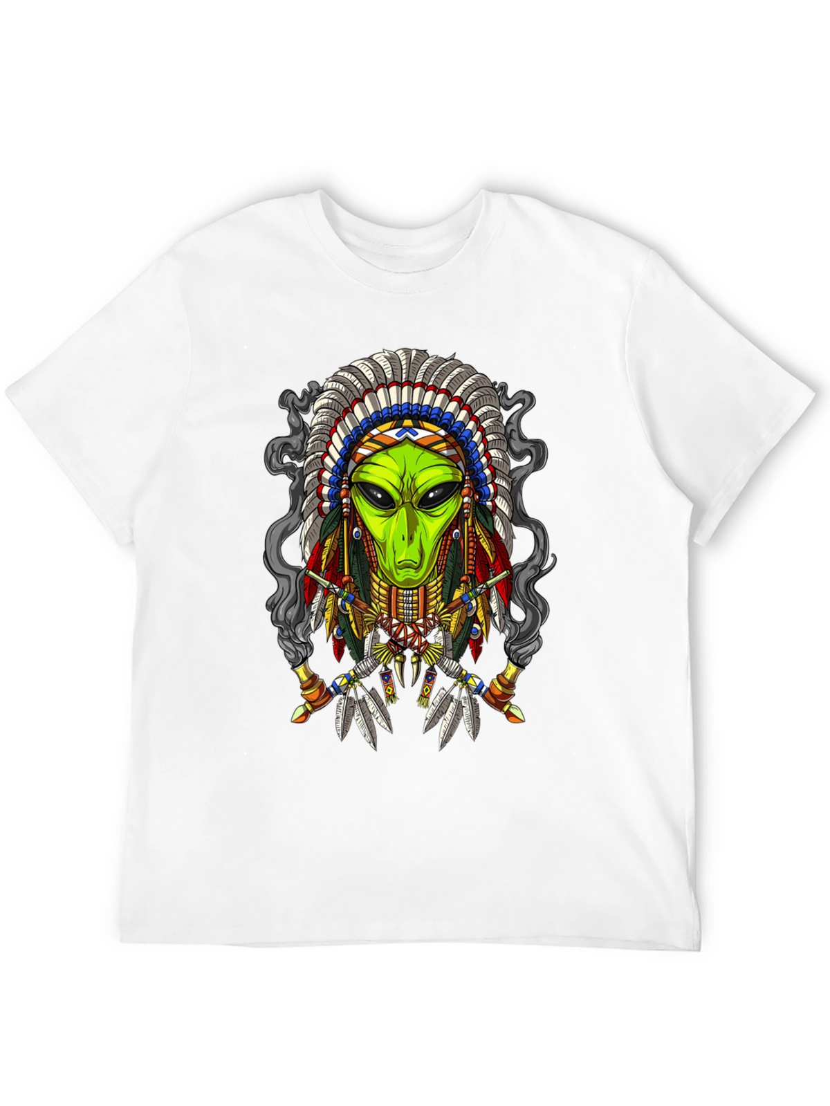 Alien Chief T-Shirt - Unique Graphic Tee