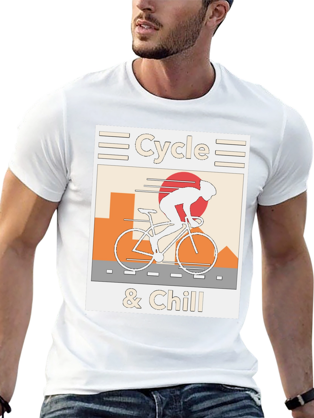 Cycle & Chill Graphic Tee