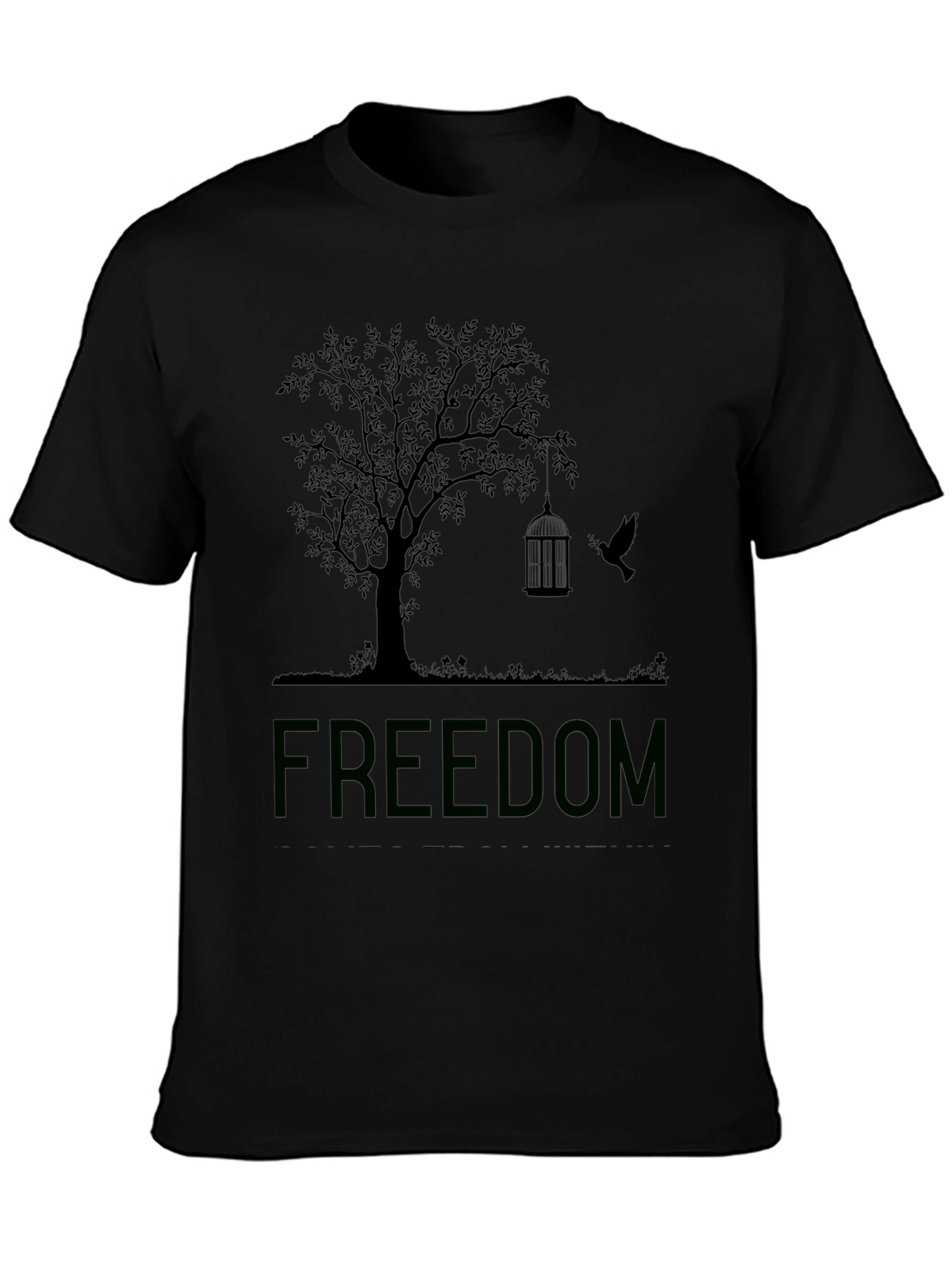 Freedom Tree Birdcage T-Shirt