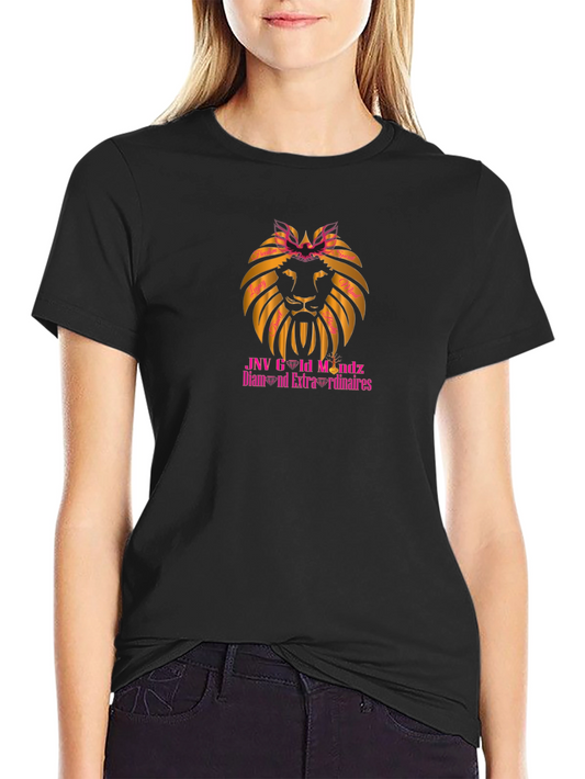 JNV Gold Mindz Diamond Extraordinaires Lion T-Shirt