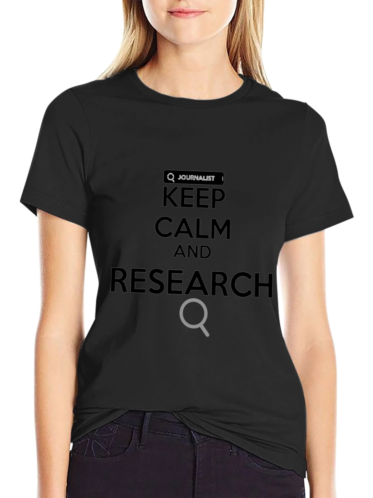 Keep Calm and Research Journalist T-Shirt