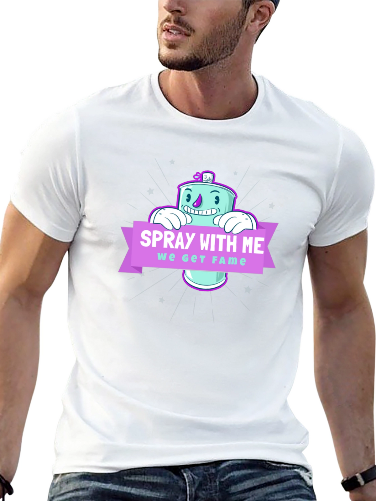 Spray With Me Graphic T-Shirt