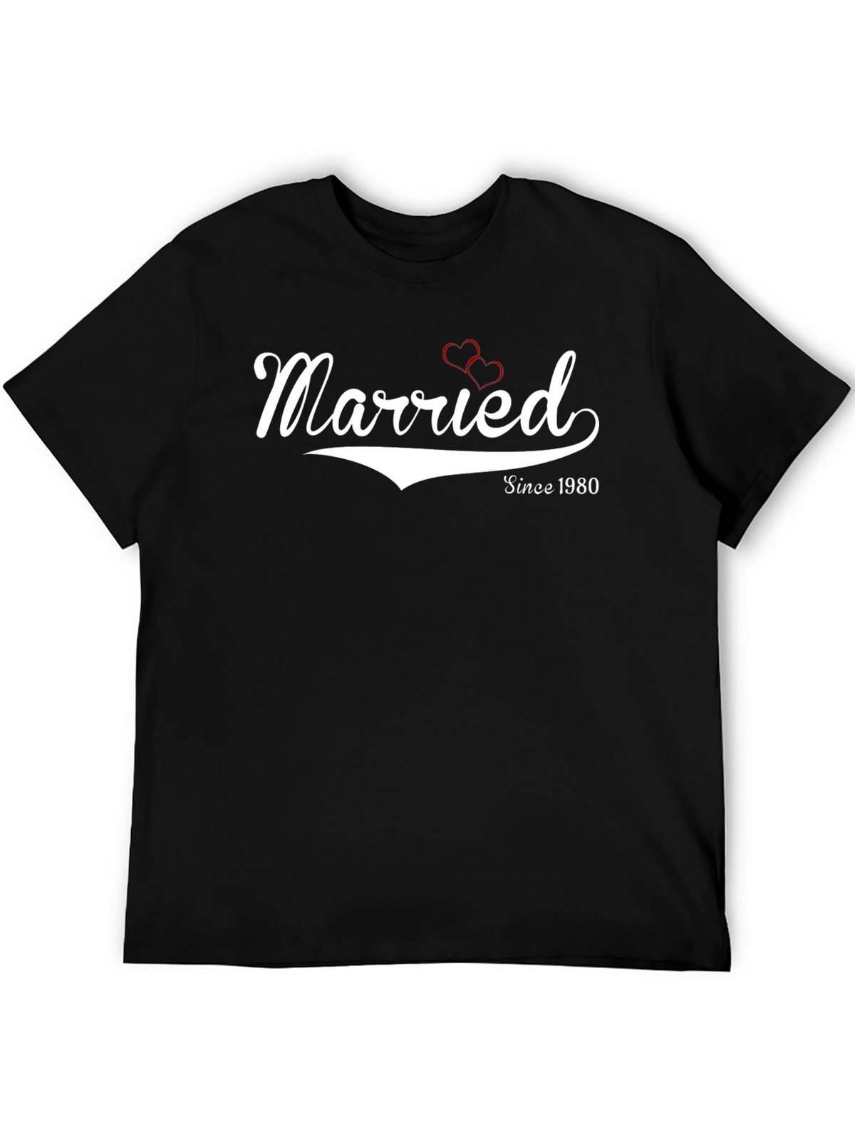 Married Since 1980 Graphic Tee - Anniversary Gift