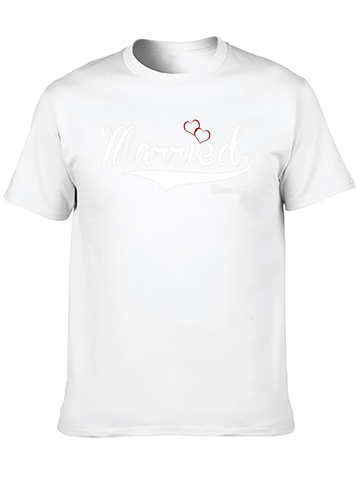 Married Since 1980 Graphic Tee - Anniversary Gift