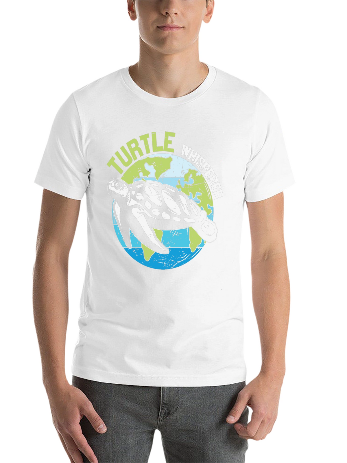Turtle Whisperer Graphic Tee - Ocean Lover