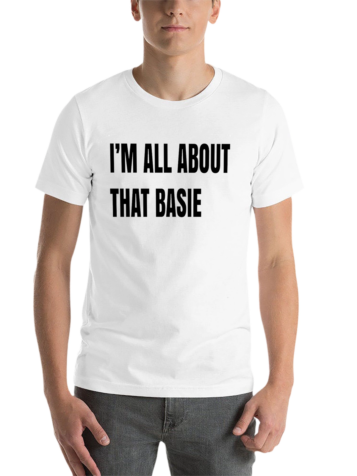 Im All About That Basie Black T-Shirt