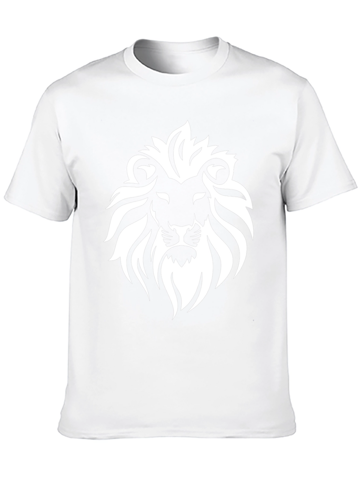 Lion Graphic Black T-Shirt - Mens Fashion