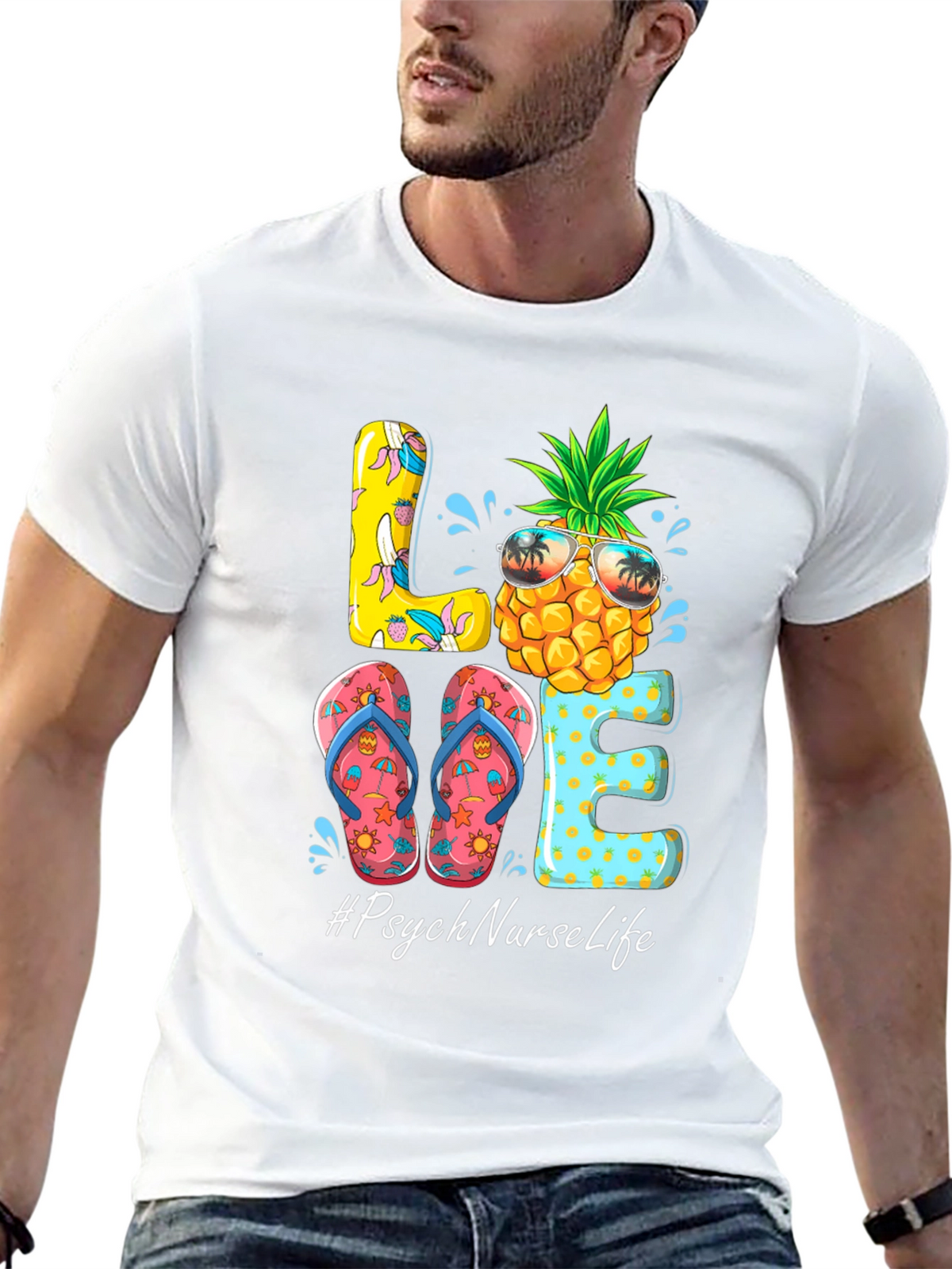 Psych Nurse Life Summer T-Shirt