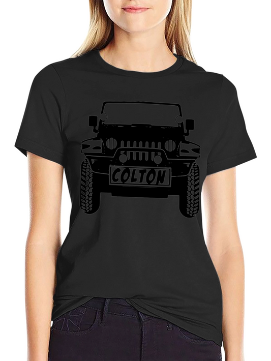 Colton Jeep Black Graphic T-Shirt