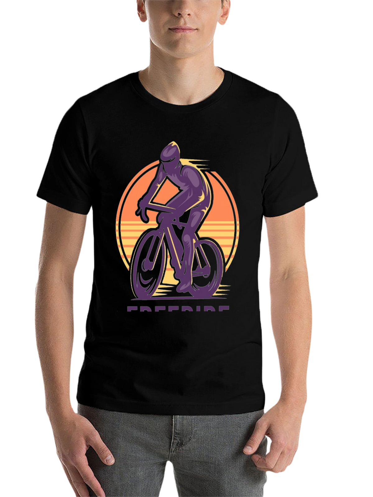Freeride Graphic T-Shirt - Cycling Enthusiast Tee
