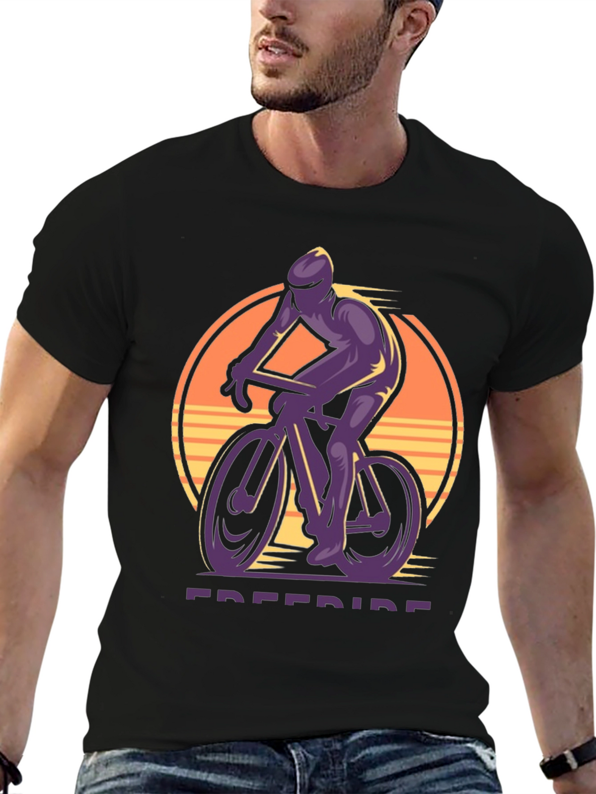 Freeride Graphic T-Shirt - Cycling Enthusiast Tee