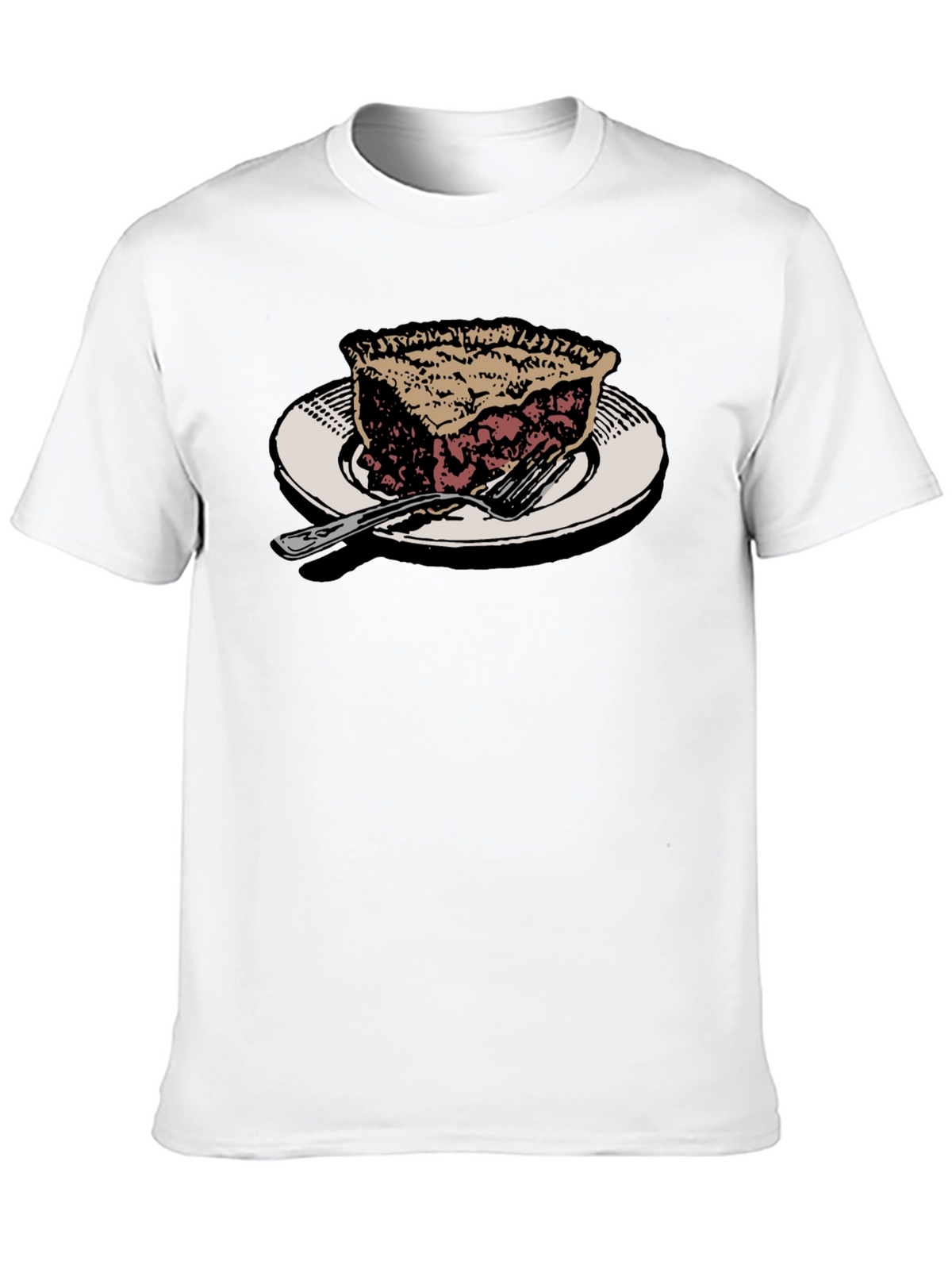Pie Graphic T-Shirt - Delicious Design!
