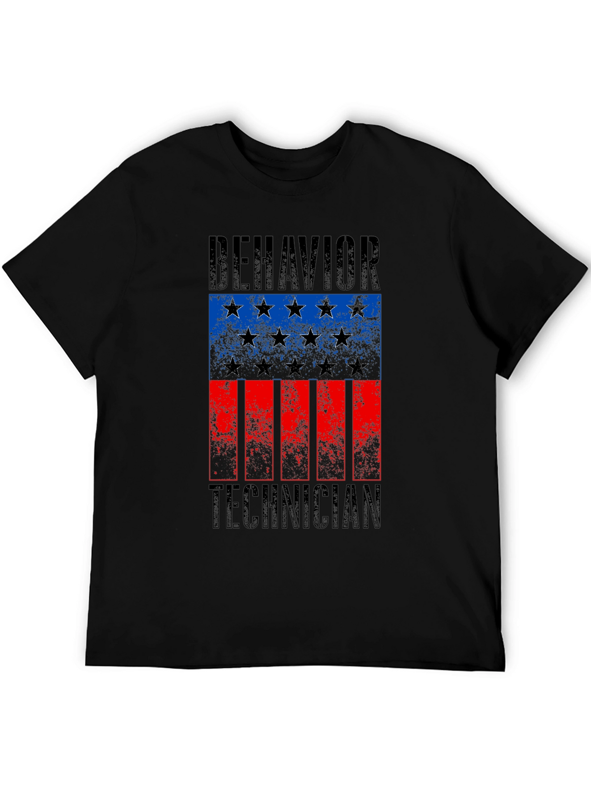 Behavior Technician Flag Graphic Tee