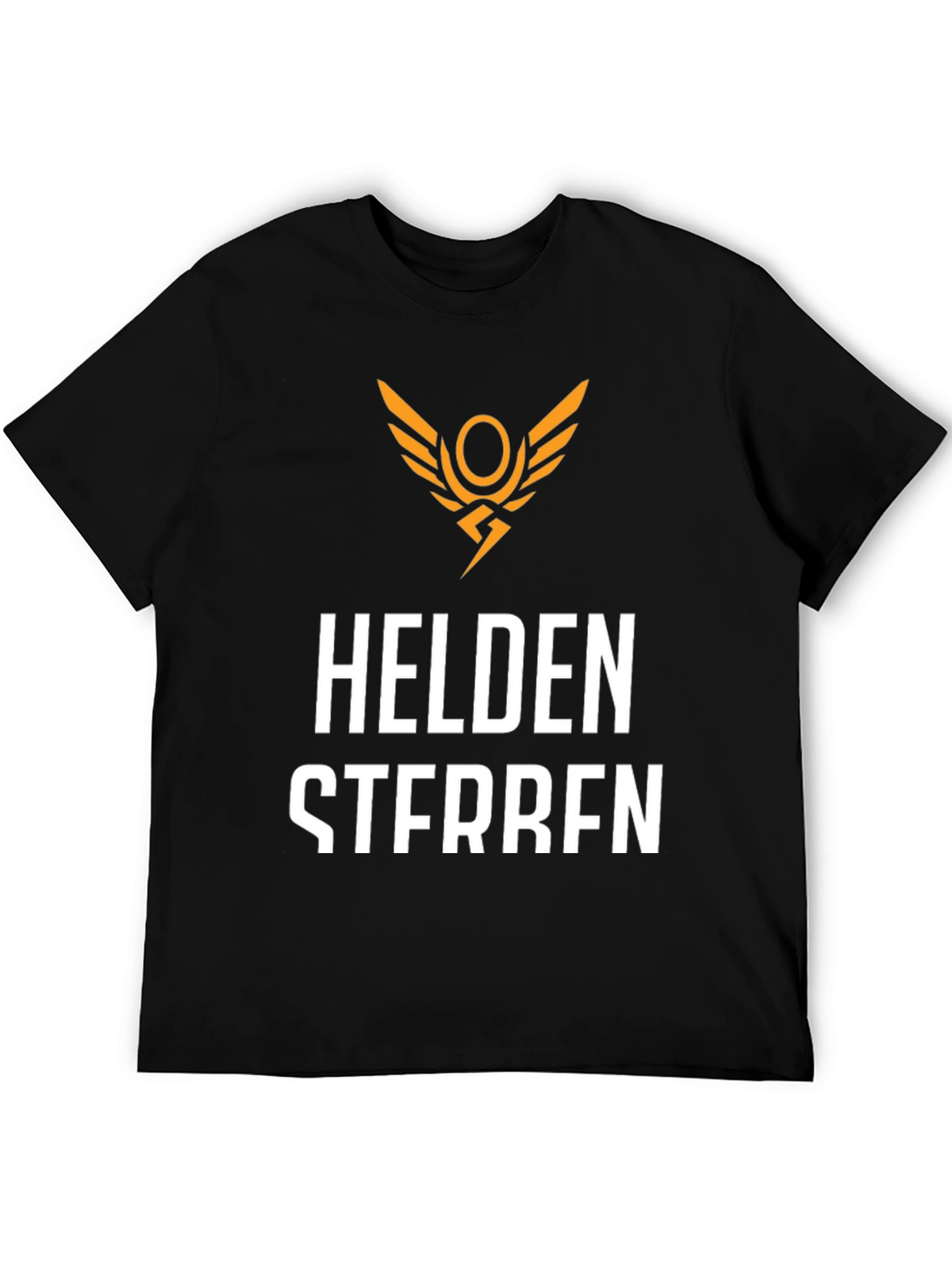 Helden Sterben Black T-Shirt - Graphic Print Tee