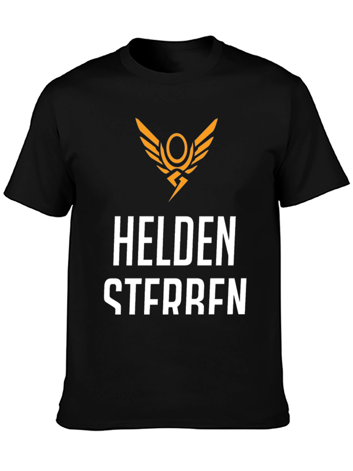 Helden Sterben Black T-Shirt - Graphic Print Tee