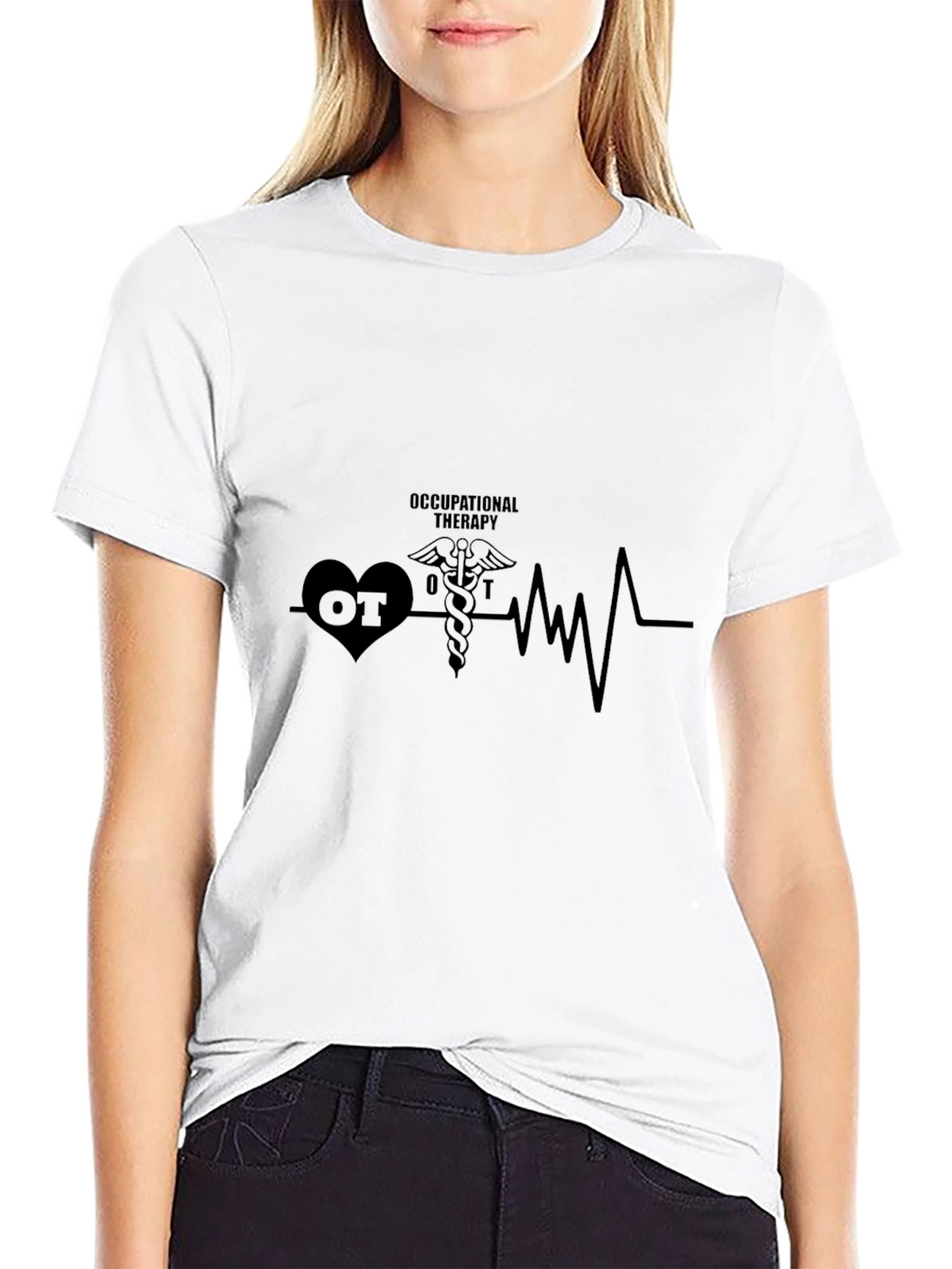 Occupational Therapy Heartbeat T-Shirt