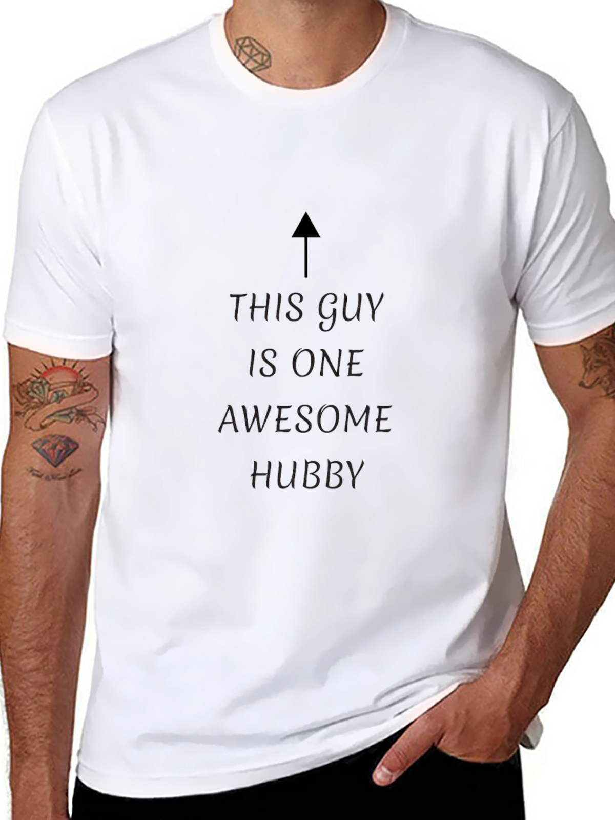Awesome Hubby T-Shirt - Perfect Gift for Husbands
