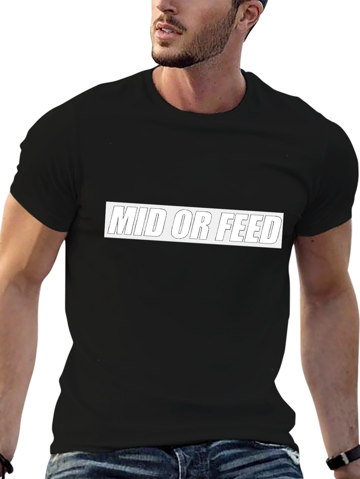 Mid or Feed Graphic Tee - Gamer Apparel