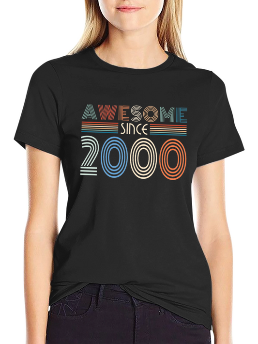 Awesome Since 2000 Graphic T-Shirt