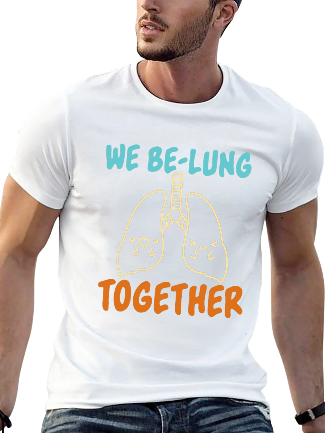 We Be-Lung Together Graphic Tee