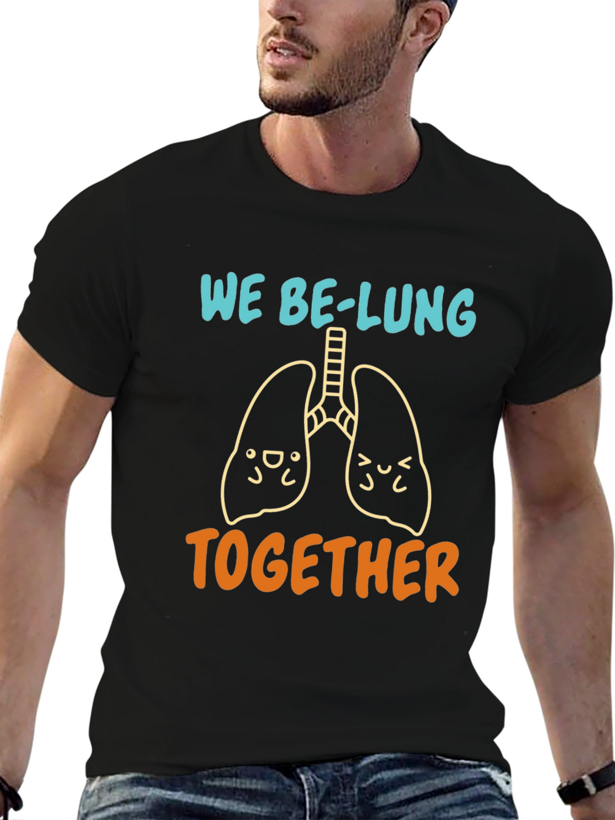 We Be-Lung Together Graphic Tee