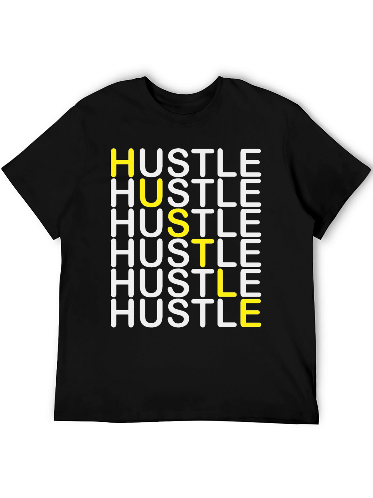 HUSTLE Graphic Tee - Stylish Motivation