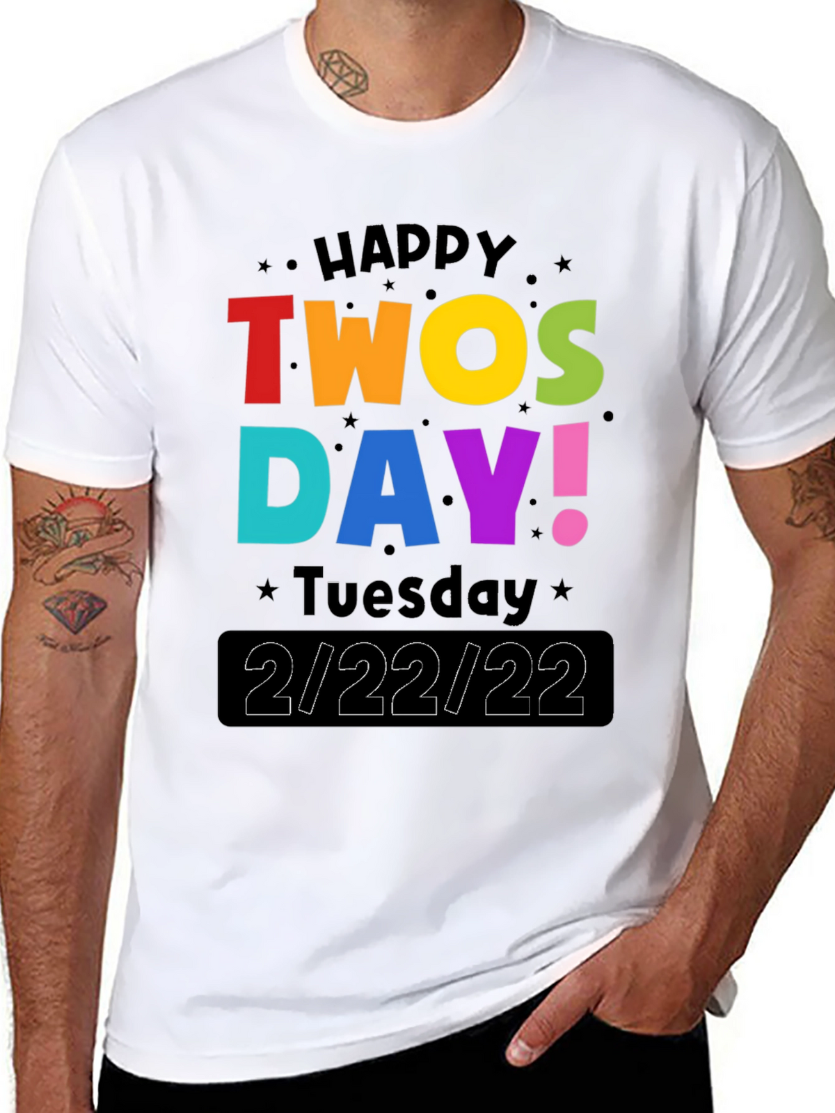 Happy Twosday 2/22/22 T-Shirt