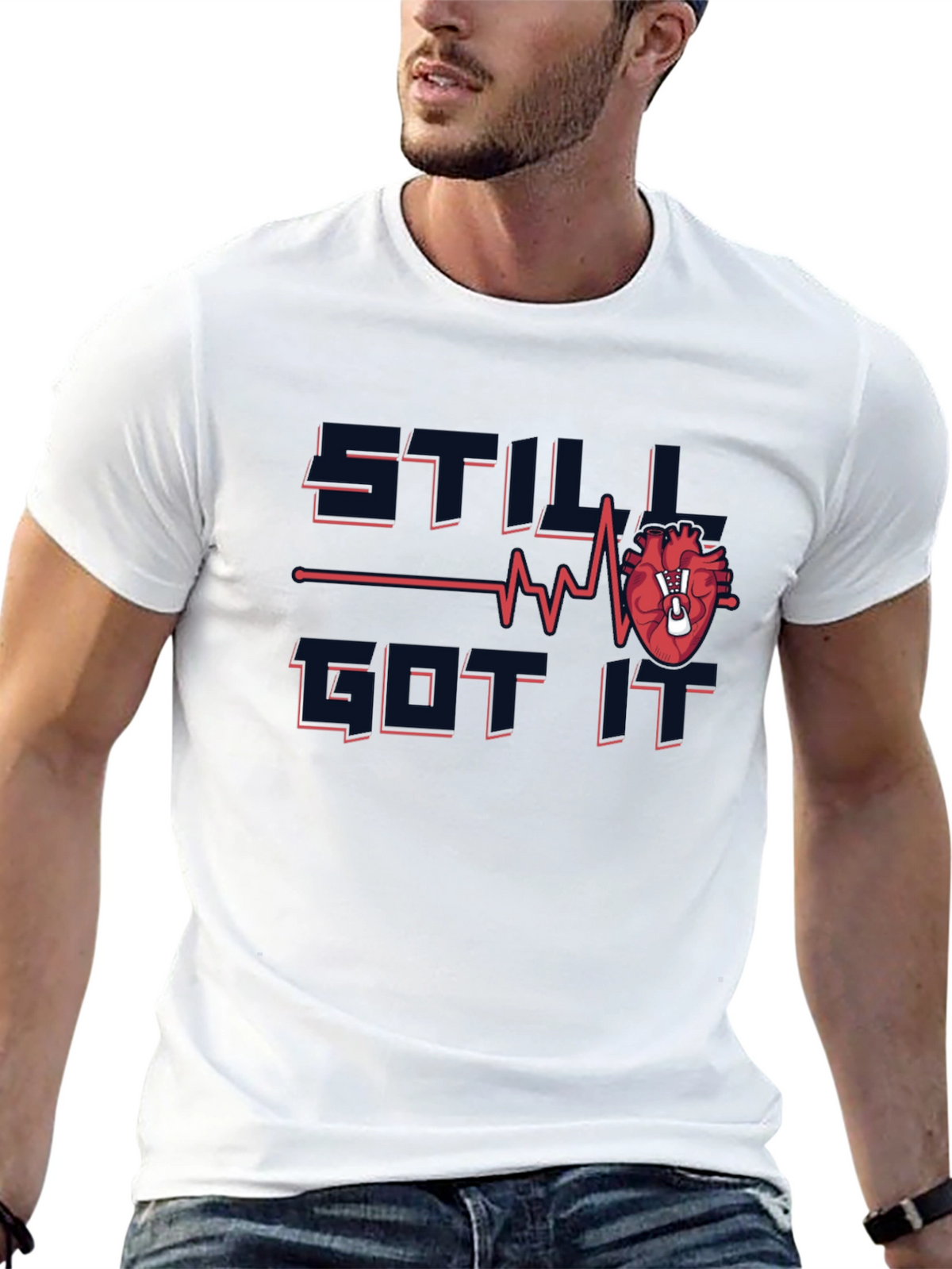 Still Got It Heart T-Shirt - Fun Recovery Tee
