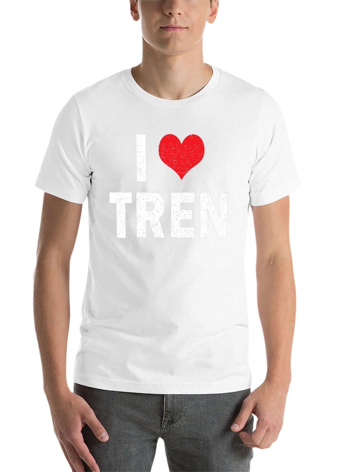 I Love Tren Graphic T-Shirt